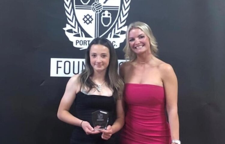 Image of Port Vale Award for Year 8 Gracie 